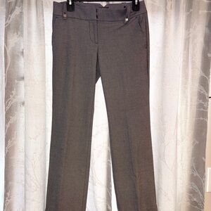 LOFT Black and Gray Patterned Fabric